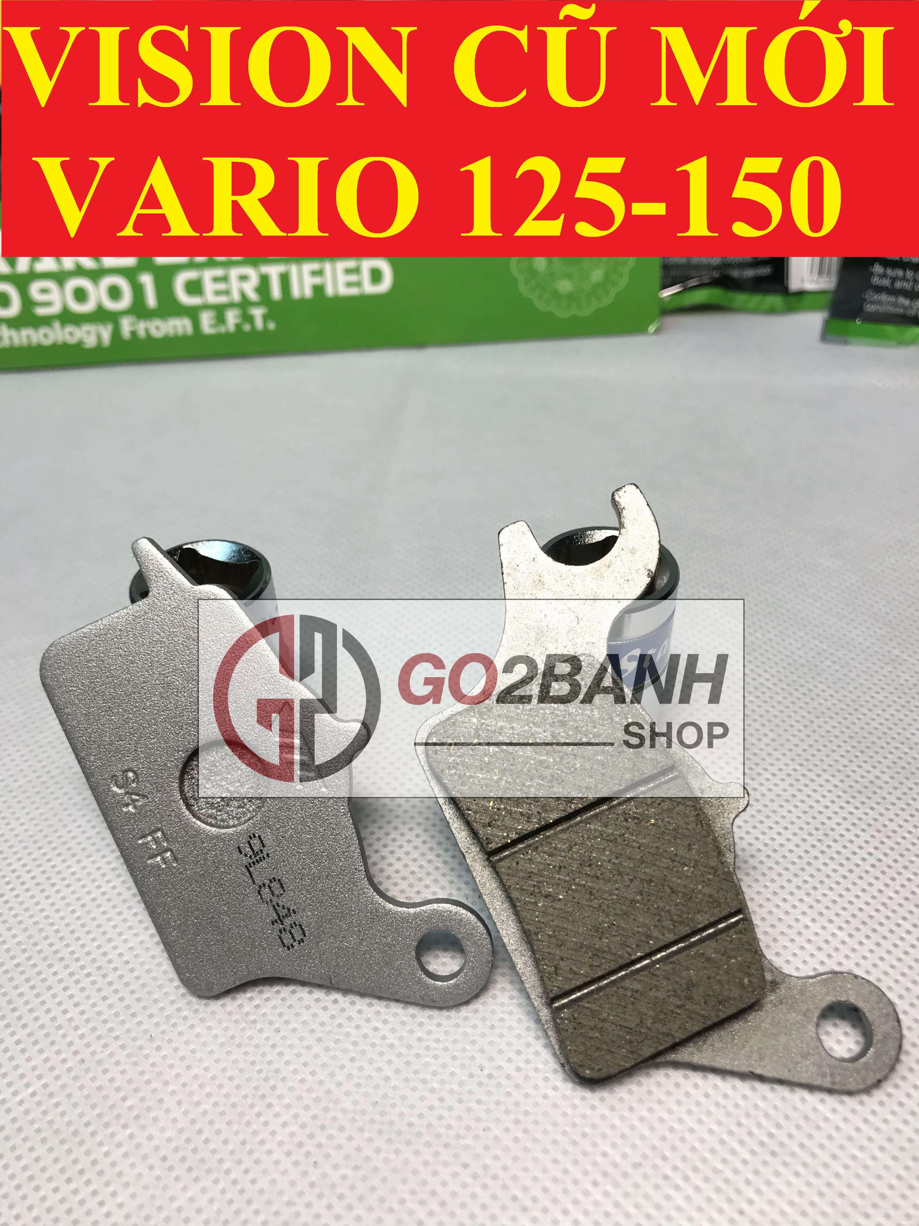 Bố thắng đĩa VTC Vision các đời, Vario 125-150 (VPH010)