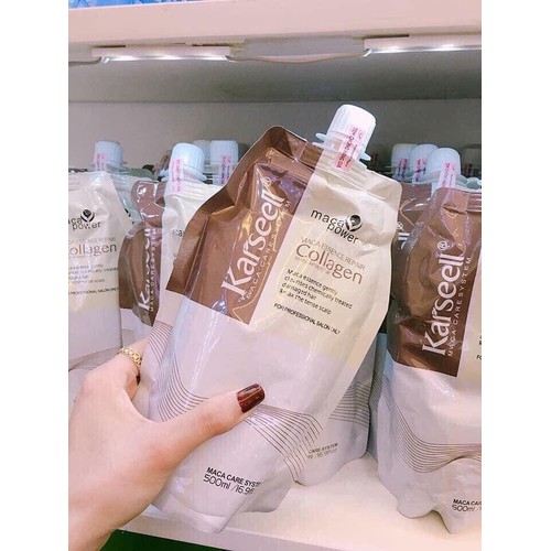 KEM Ủ TÓC PHỤC HỒI COLLAGEN KARSEELL MACA 500ML