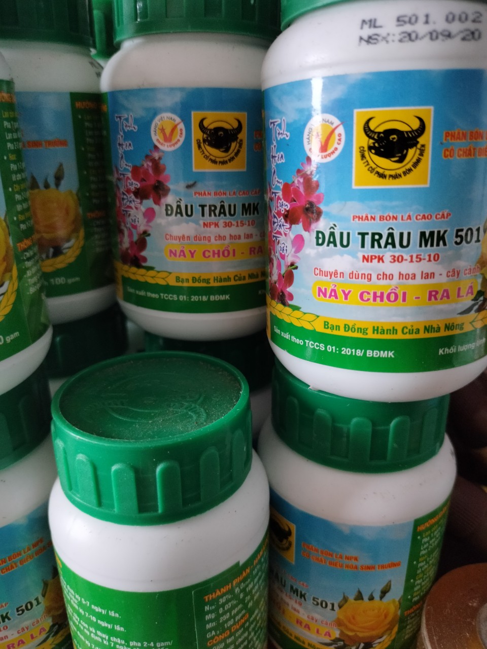 Phân bón Đầu trâu 501