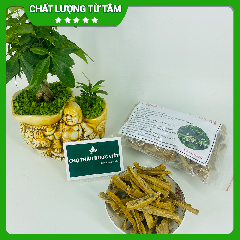 Vỏ cây núc nác khô 100g, hoàng bá nam, núc nác thái sợi, thơm, sạch - Chợ Thảo Dược Việt