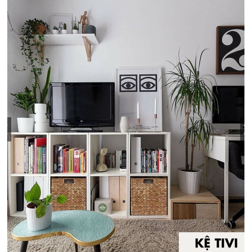 KỆ SÁCH TỔ ONG 2 TẦNG ĐA NĂNG