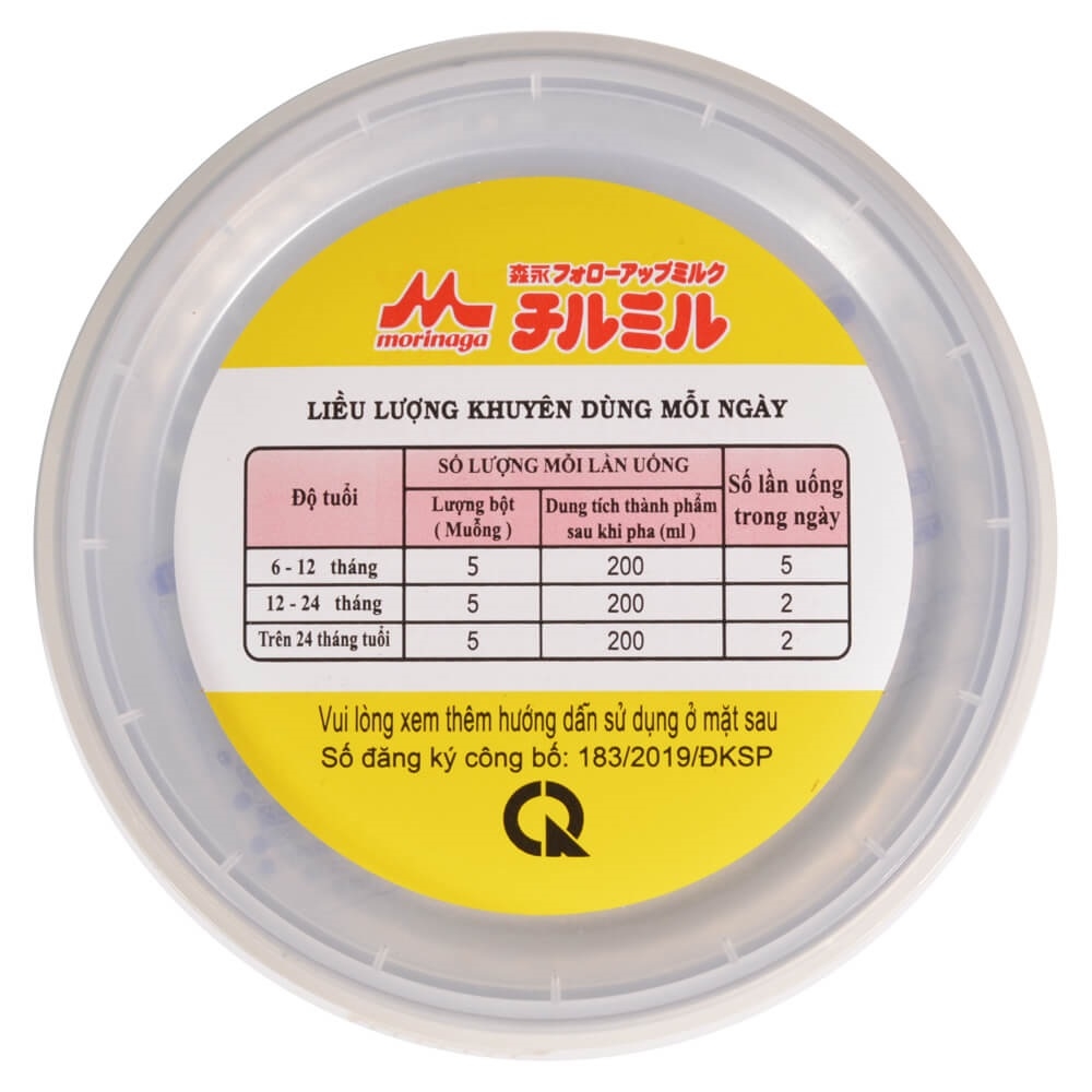 Morinaga số 2 (Chilmil), 6-36 tháng, 850g
