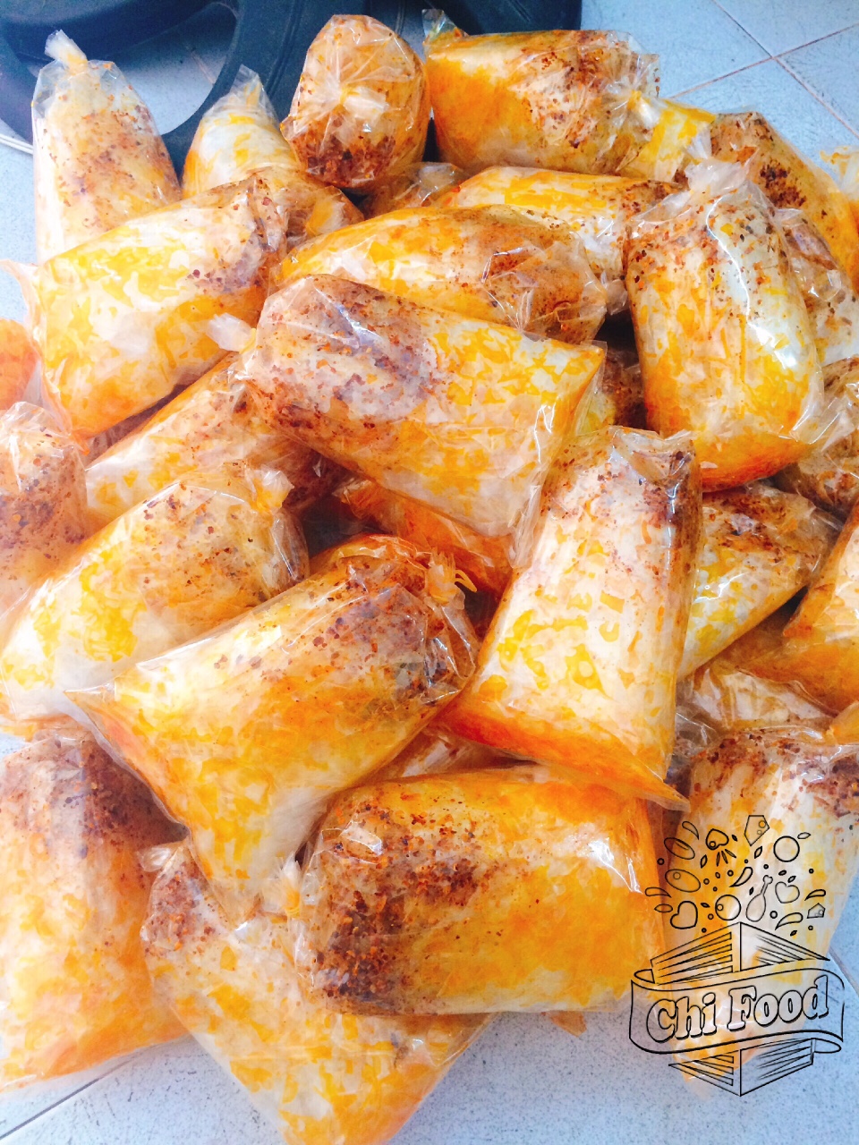 Combo 5 Bịch Bánh Tráng Trộn Sate Hành Phi Siêu Cay Tây Ninh