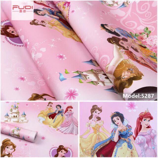 【HOT SALE】 Cuộn 10m Giấy dán tường hoạt hình cho bé nhiều mẫu