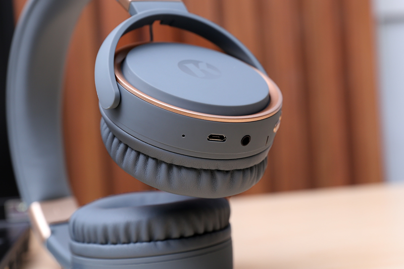 Tai nghe Bluetooth Kanen K6 Xám Gold