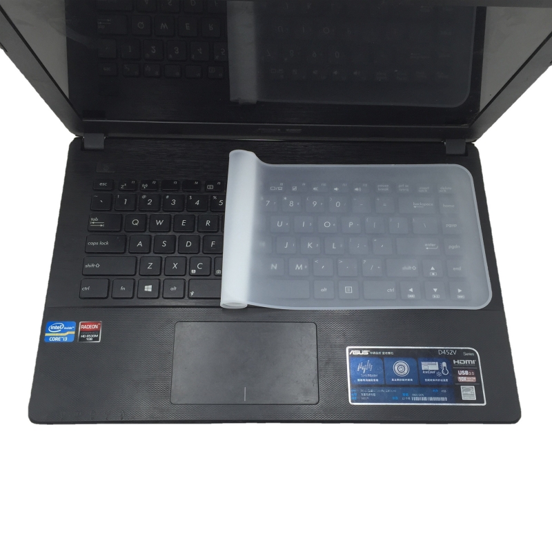 [HCM] Miếng Phủ Bàn Phím Silicon 13 -17 inch (Chắn bụi, Chống nước cho latop)-GL314