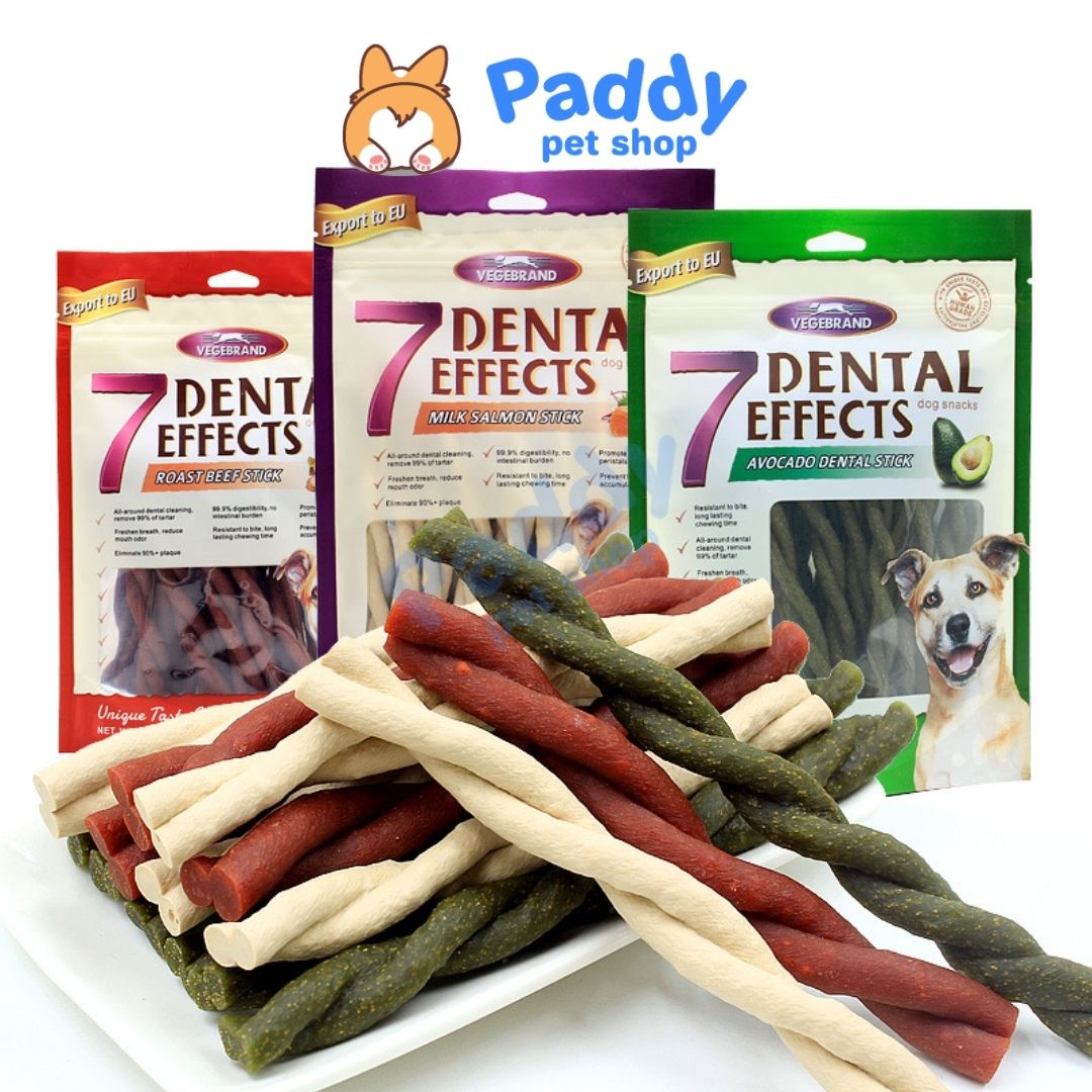 Xương Gặm 7 Dental Effects Sạch Răng Miệng Cho Chó
