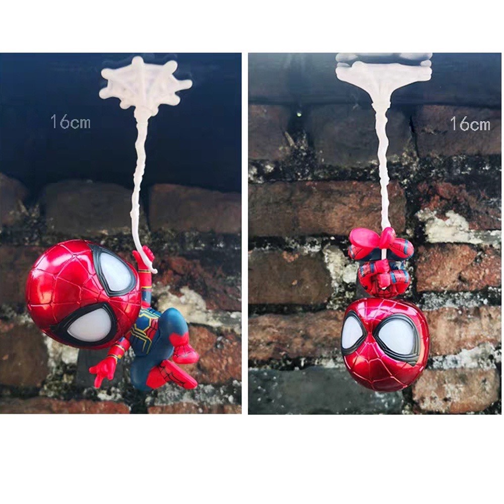 Mô hình Iron Man- Spider Man chibi cực ngộ nghĩnh