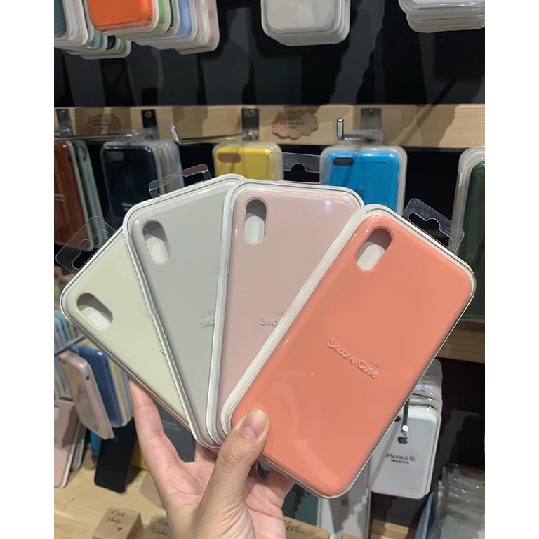(FULL MÀU ĐỦ DÒNG) Ốp chống bẩn - silicone case dành cho iphone