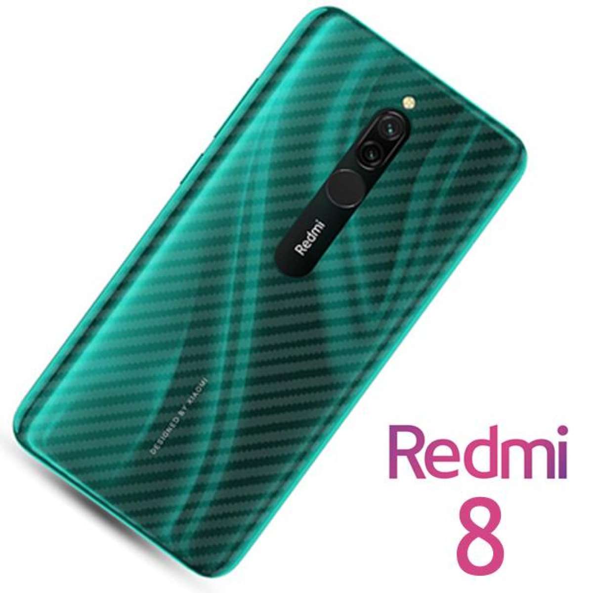 Miếng dán mặt lưng skin carbon Xiaomi Redmi 8/8A/ Note 8