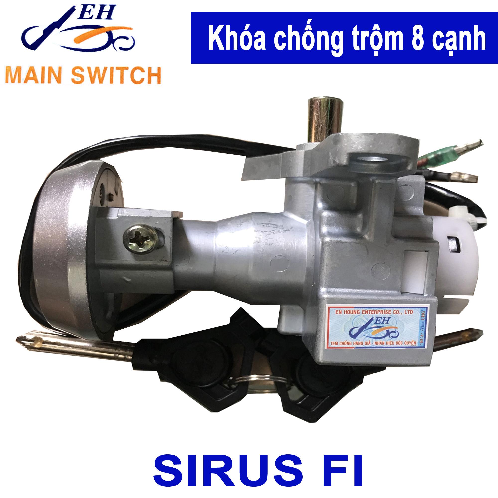 Khóa chống trộm 8 cạnh Sirius FI