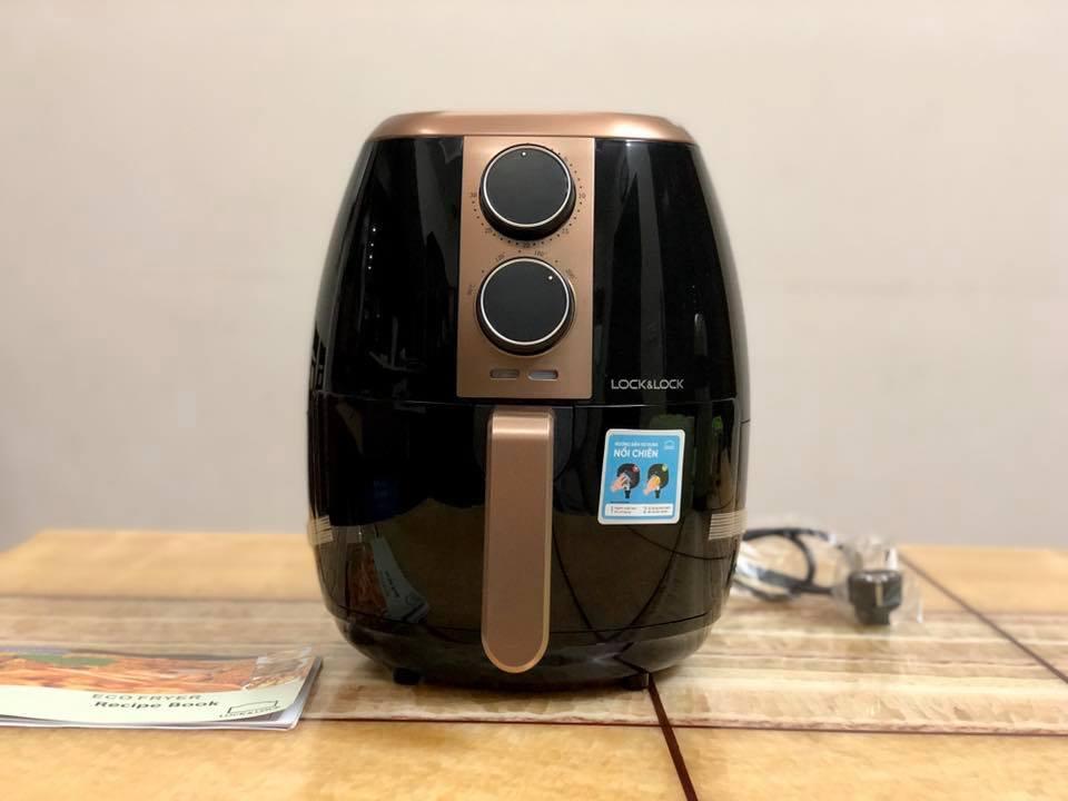Nồi chiên không dầu Lock&Lock EJF445 3.5L 1500W