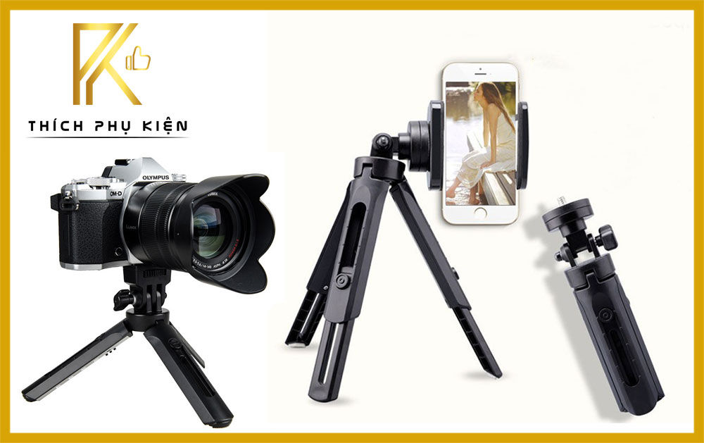 Giá Đỡ Đt 3 Chân Tripod Support MT01 Xoay 360 Độ