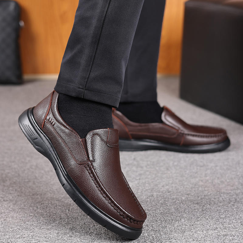 Giày Lười Da Nam Clarks - Malwood Easy