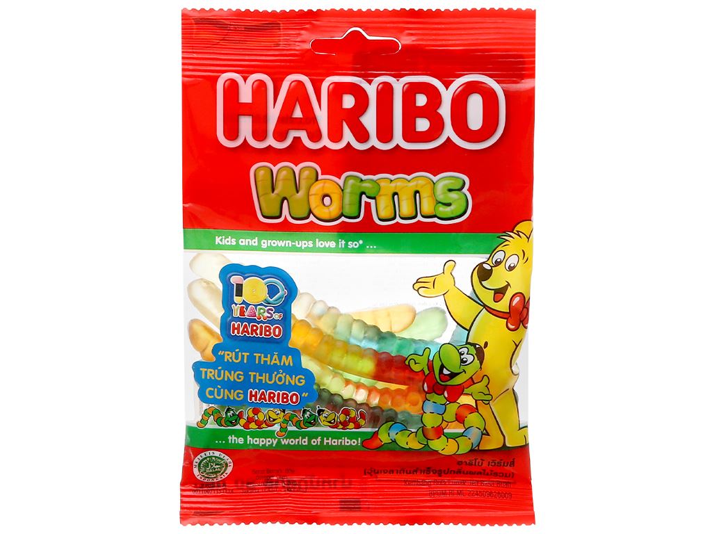 KẸO DẺO HARIBO 80GR  ĐỦ LOẠI 90446
