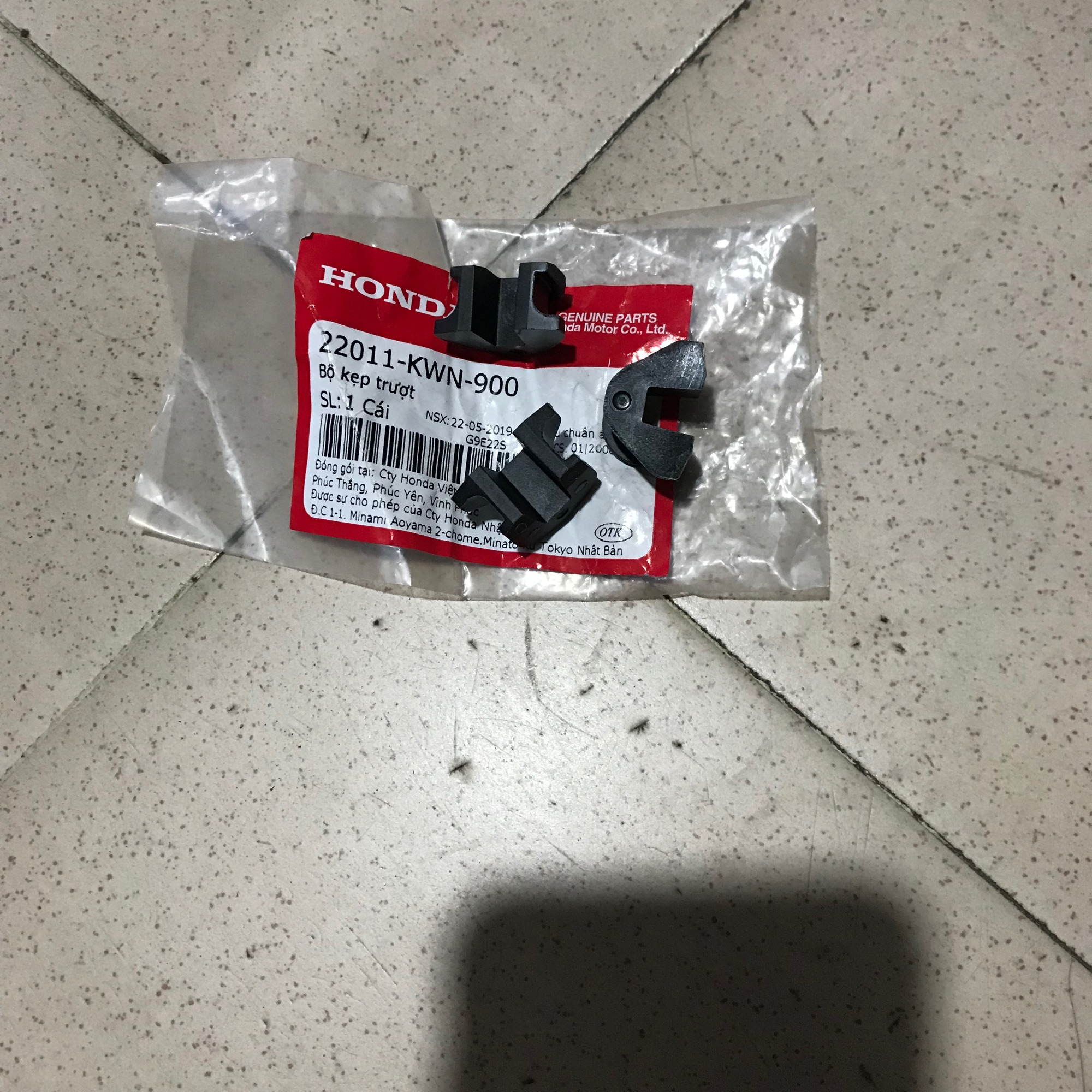 Bộ cao su trượt nồi trước các dòng xe Airblade 125/ Vario/ Click Thái/ Pcx/ Sh Mode/ Sh Việt hãng Honda
