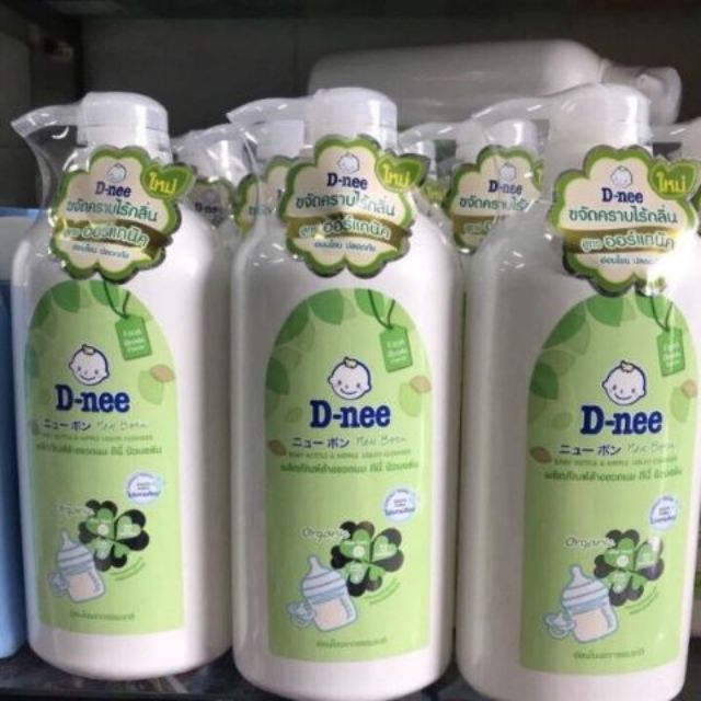 Nước rửa bình sữa d nee thái lan 620ml