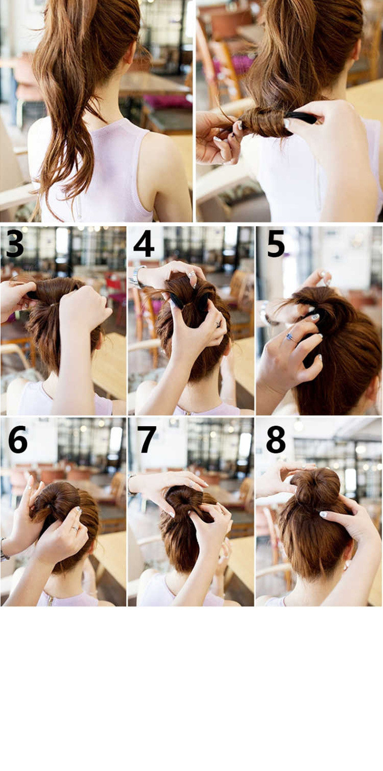 Thanh Búi Tóc Thời Trang Kiểu Pháp, Thanh Búi Tóc Củ Tỏi