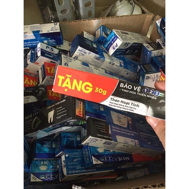 Kem đánh răng PS than tre hoạt tính 30g- Hàng Mini