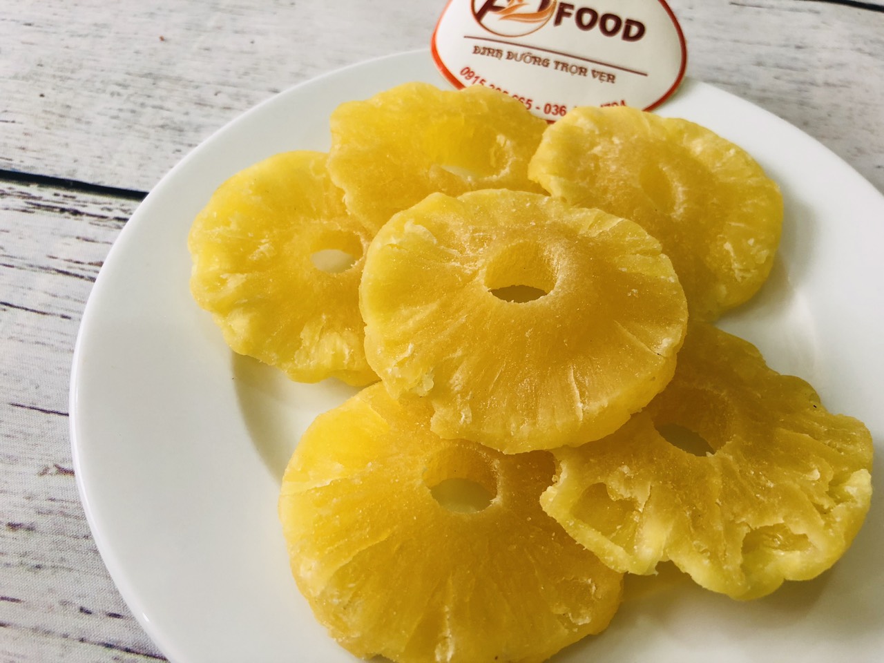 100g dứa sấy dẻo Thái Lan (thơm sấy dẻo)_TiTiMart