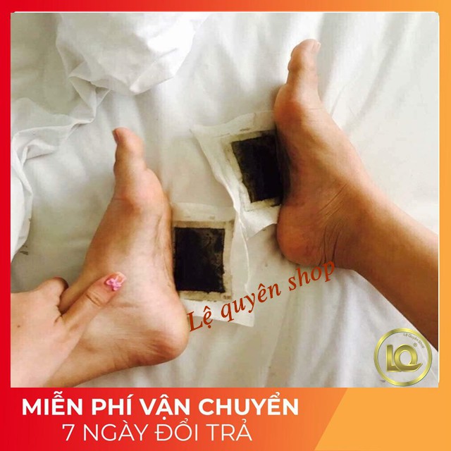 [hàng xịn]Miếng dán thải độc chân Thái Lan hộp 10 miếng hiệu quả