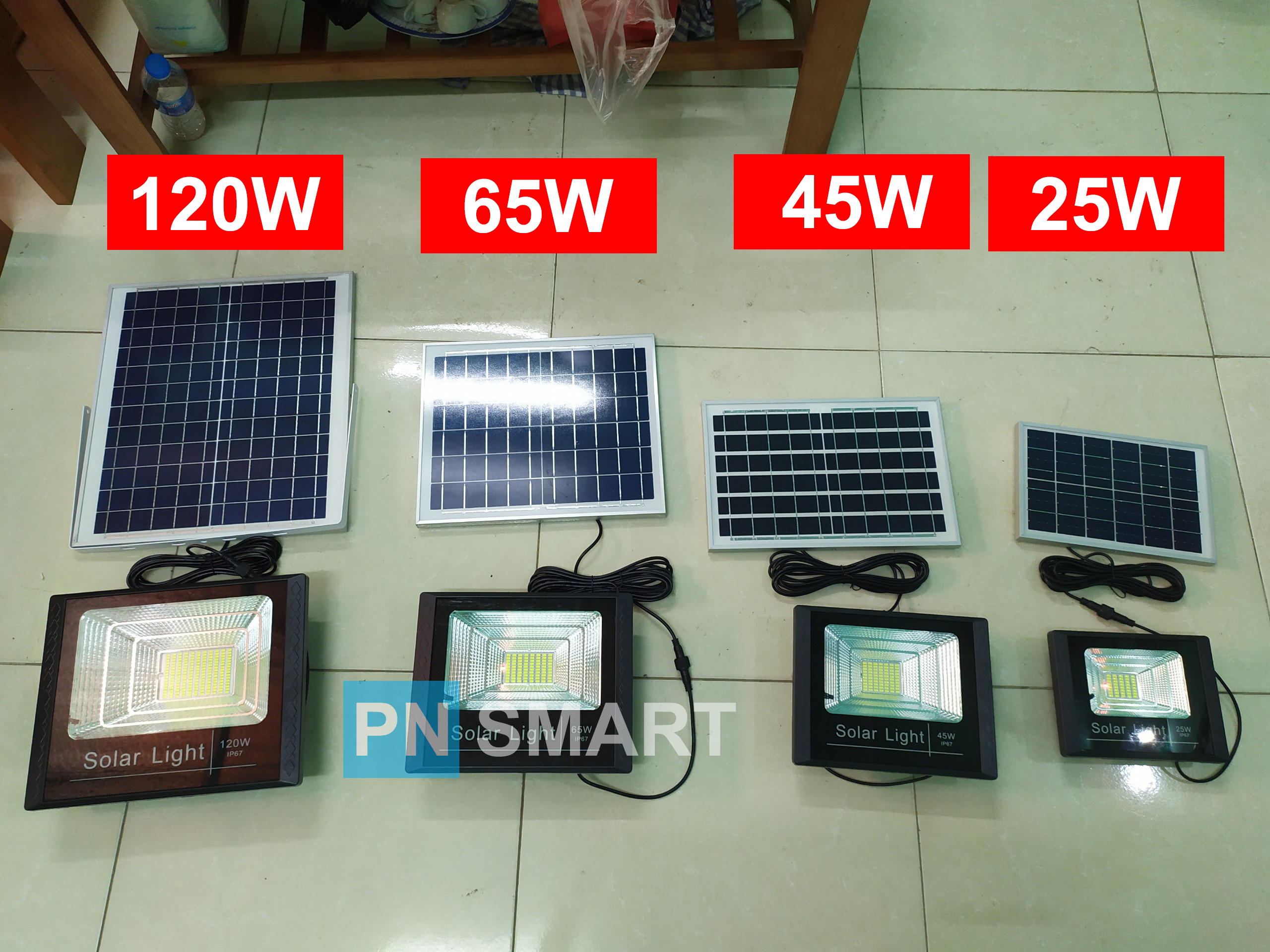 Đèn năng lượng mặt trời Solar Light 120W