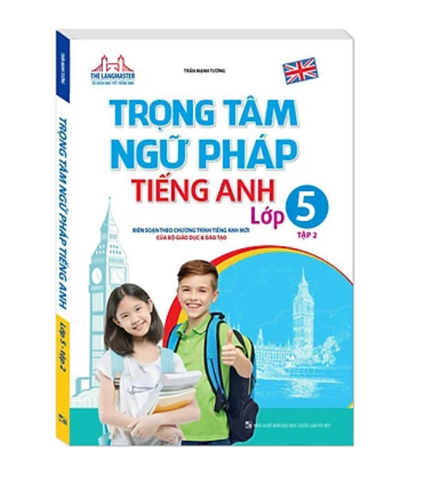 Combo 2 cuốn Trọng Tâm ngữ pháp tiếng anh lớp 5 (2 tập)
