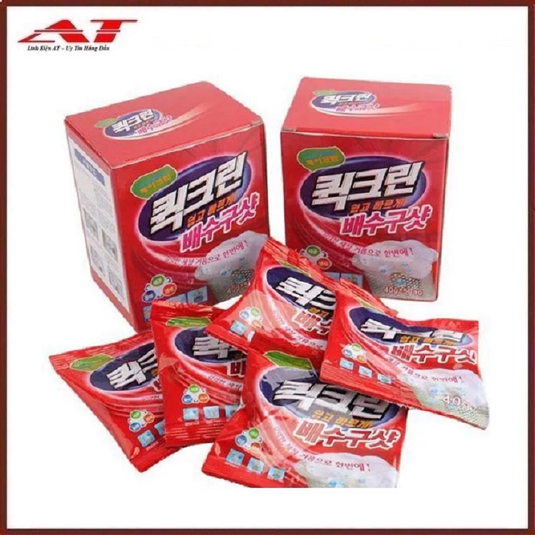 Combo 5 bịch bột thông cống hàn quốc