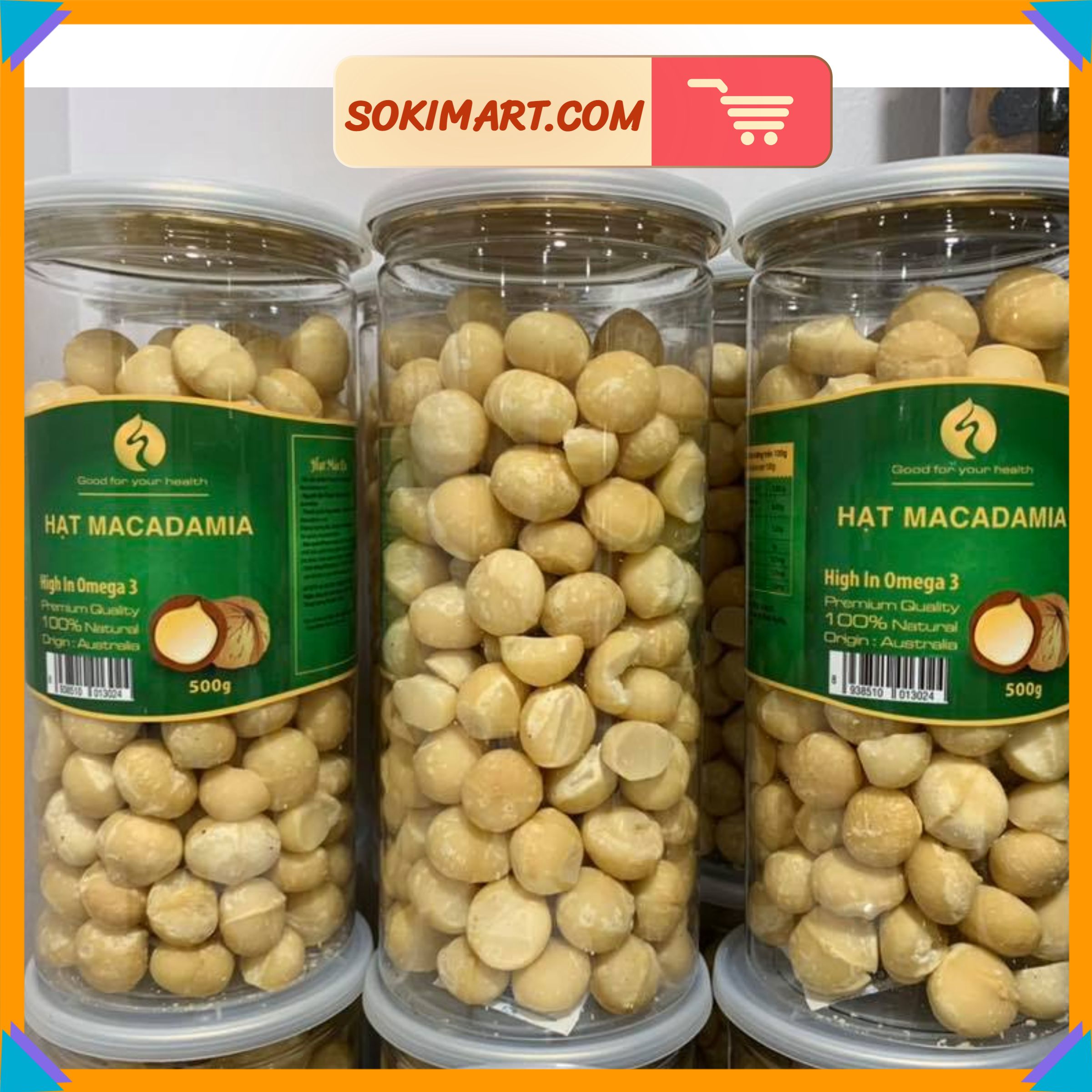 Nhân Macca Úc - 500g