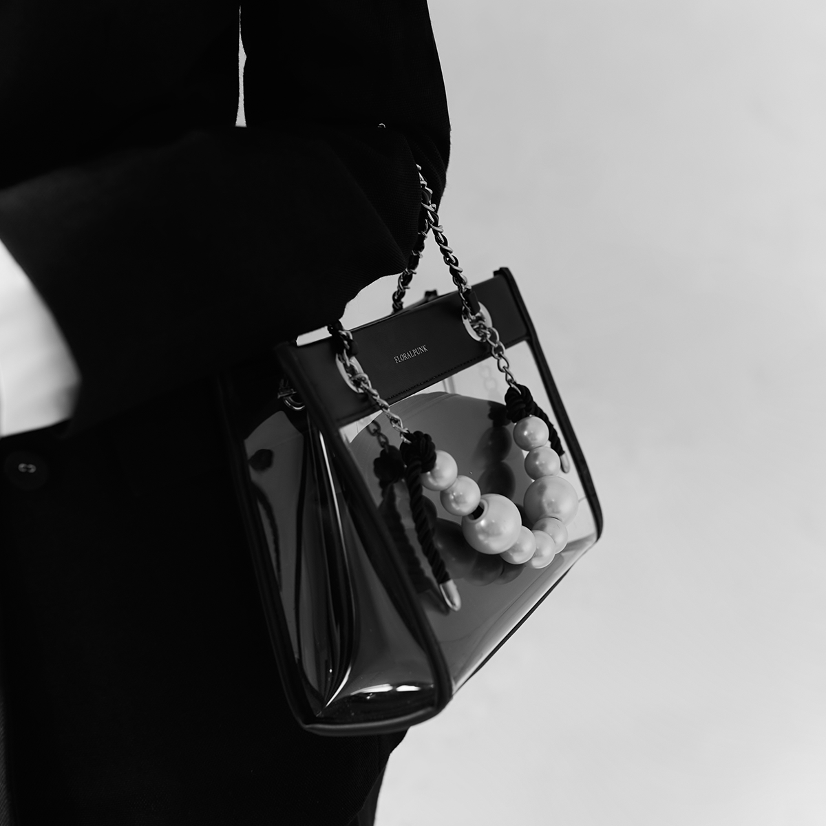 Túi xách Floralpunk Downtown Transparent Bag size Mini