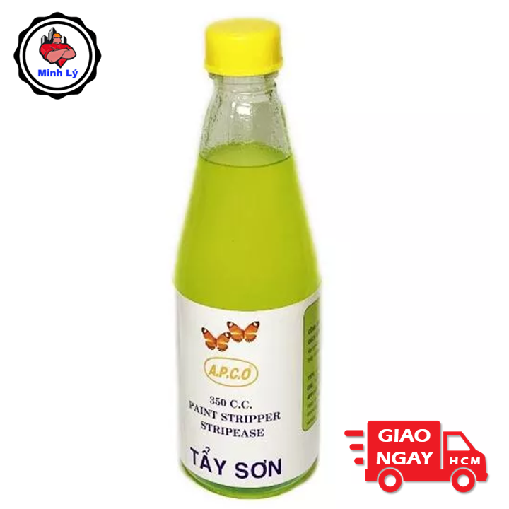 Dung dịch tẩy sơn, chất tẩy sơn APCO trên kim loại, gỗ, bê tông 350CC