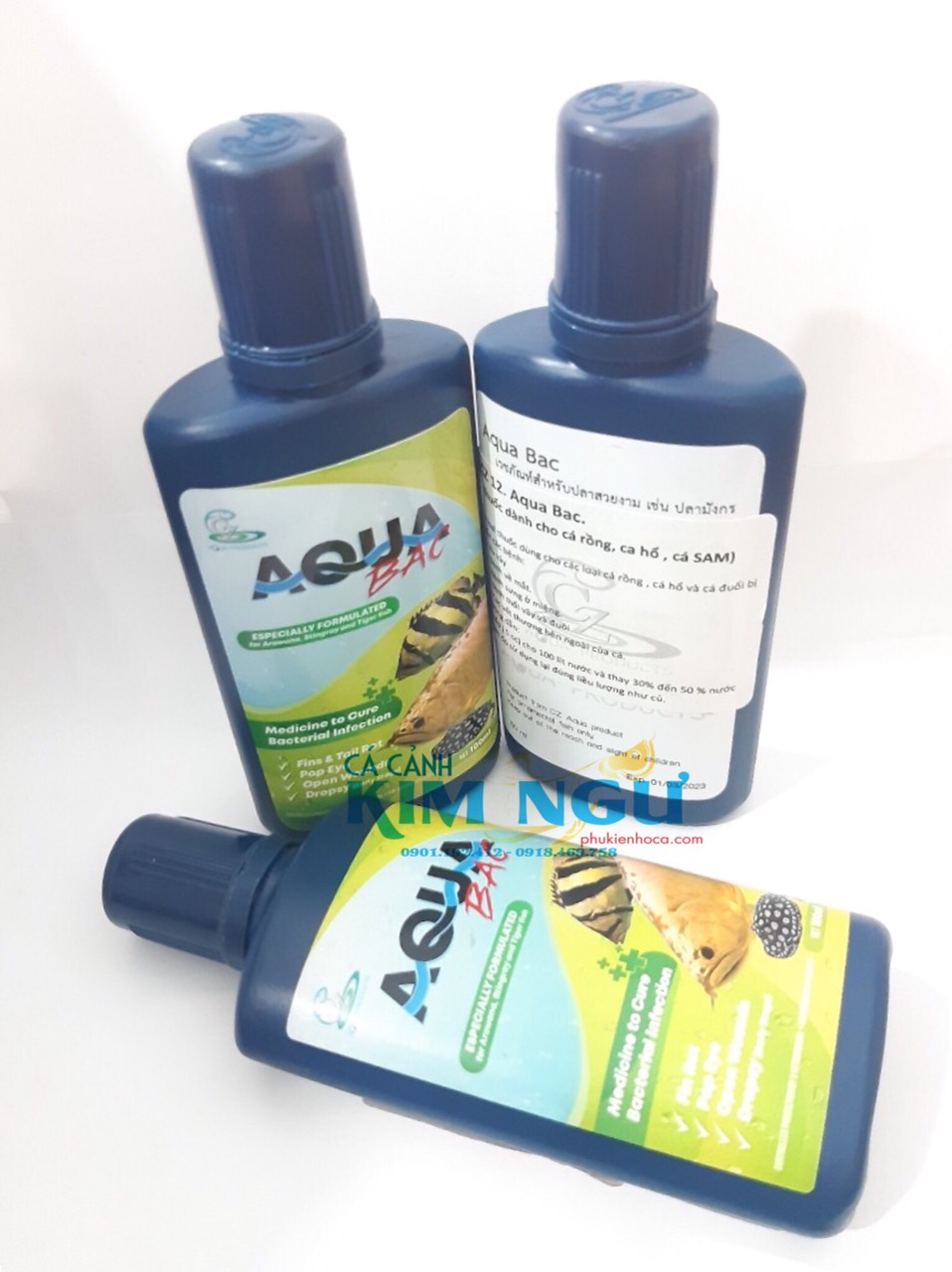 Chuyên Cho Cá Rồng - Hổ - Sam AQUA BAC (100cc) AQUABAC