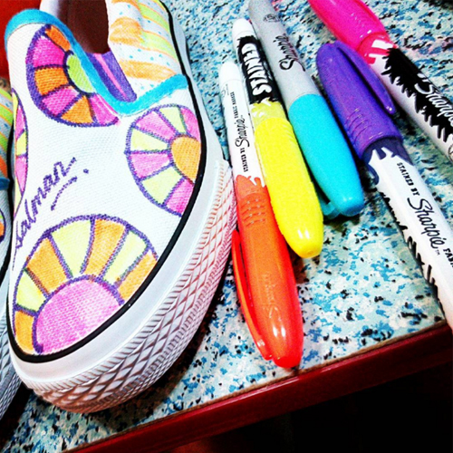 [MÀU LẺ] Bút vẽ vải giặt không phai Sharpie Stained