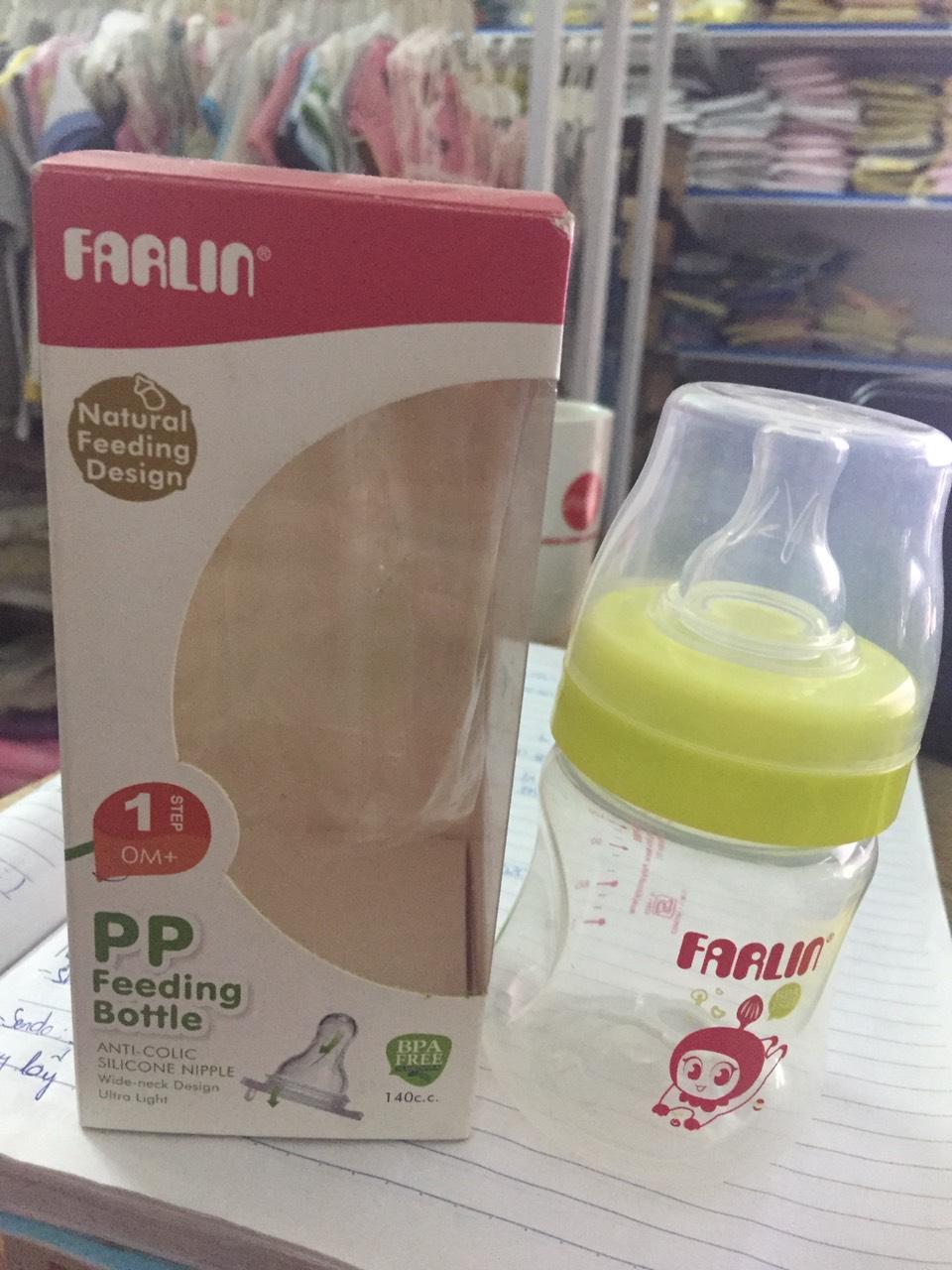 BÌNH SỮA CỔ RỘNG FARLIN PP810 (140ML)