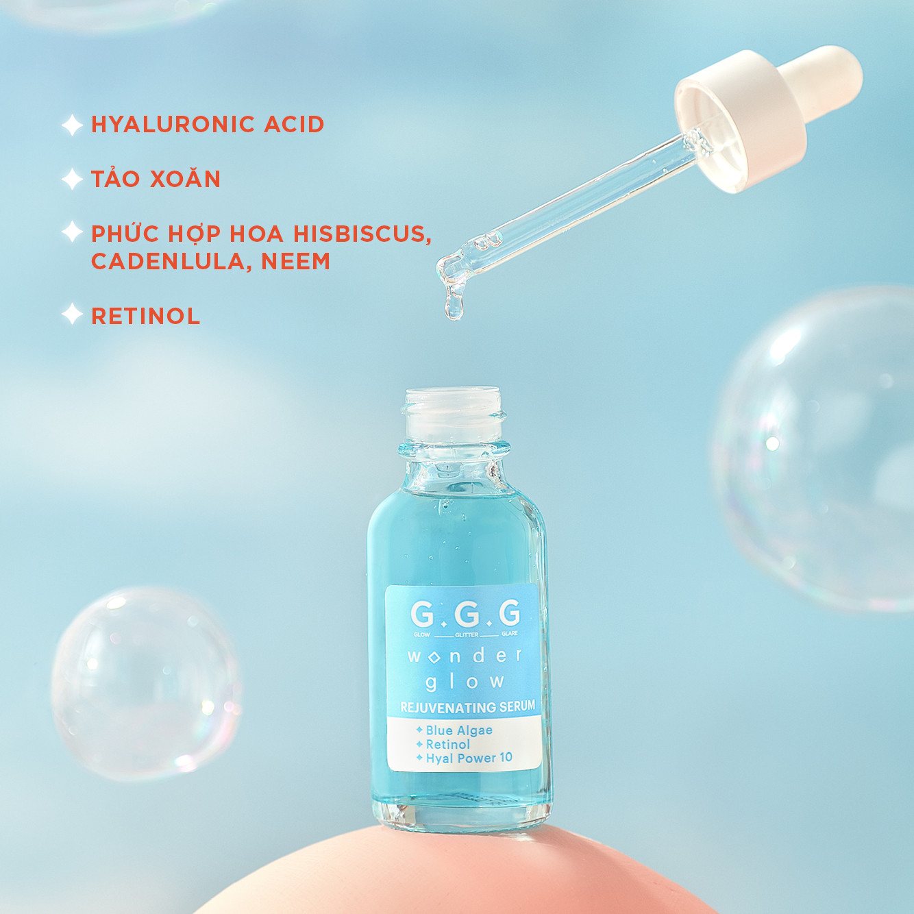 [Chiết - Minisize] Serum cấp nước dưỡng sáng GGG Wonder Glow