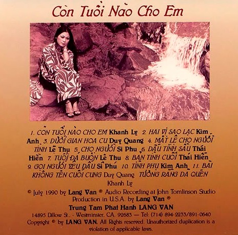 Bộ 6 đĩa cd nhạc Làng Văn 5