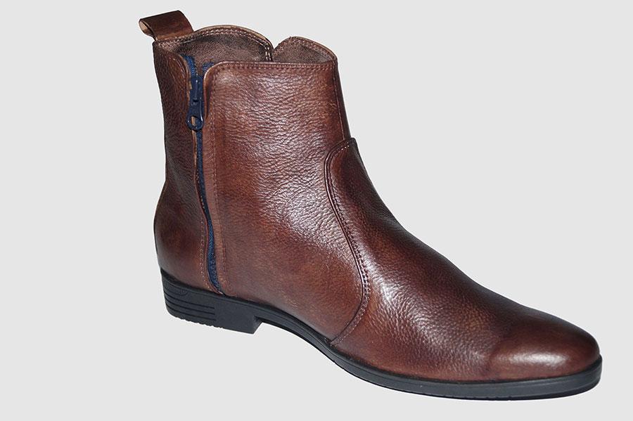 [HCM]Giày boot nam da bò thật. Bảo hành 12 tháng.MS: B142