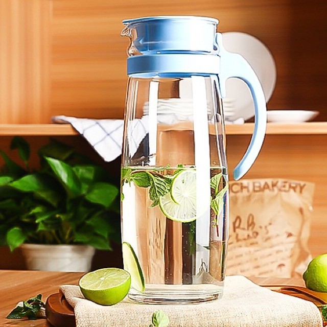 Bình nước thủy tinh cao cấp Ocean Dung tích 1.6 lít