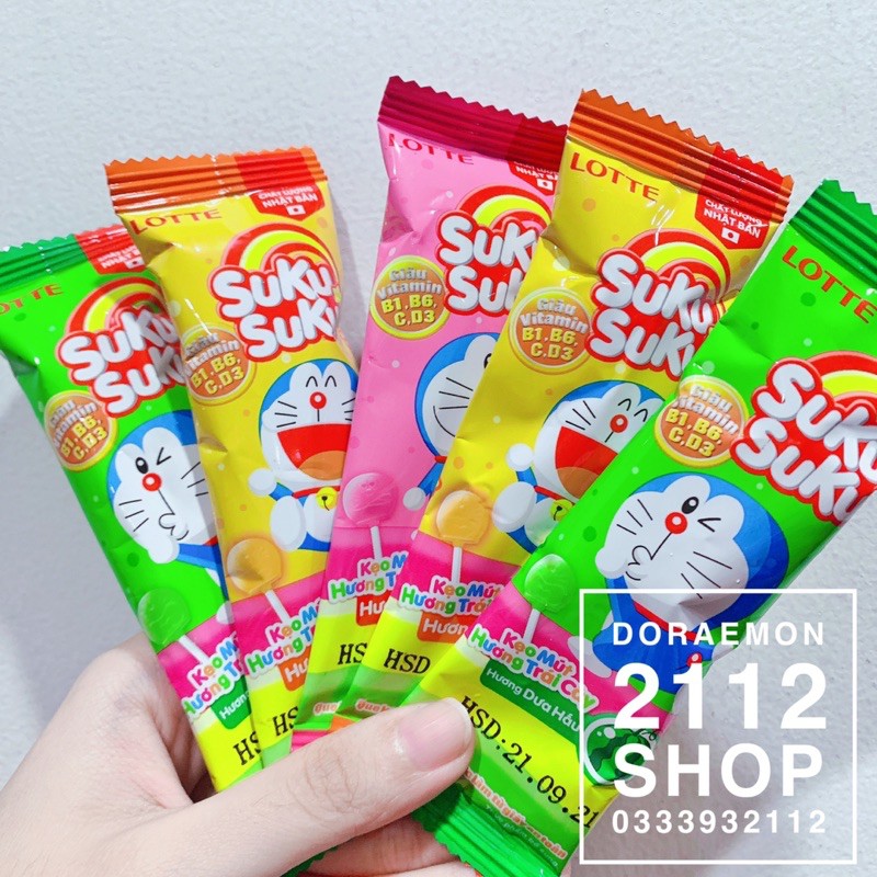 Kẹo mút Doraemon Cam 🍊