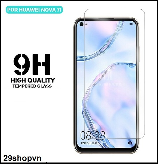 Kính cường lực Huawei Nova 7i (Loại Thường, Không Full Màn)