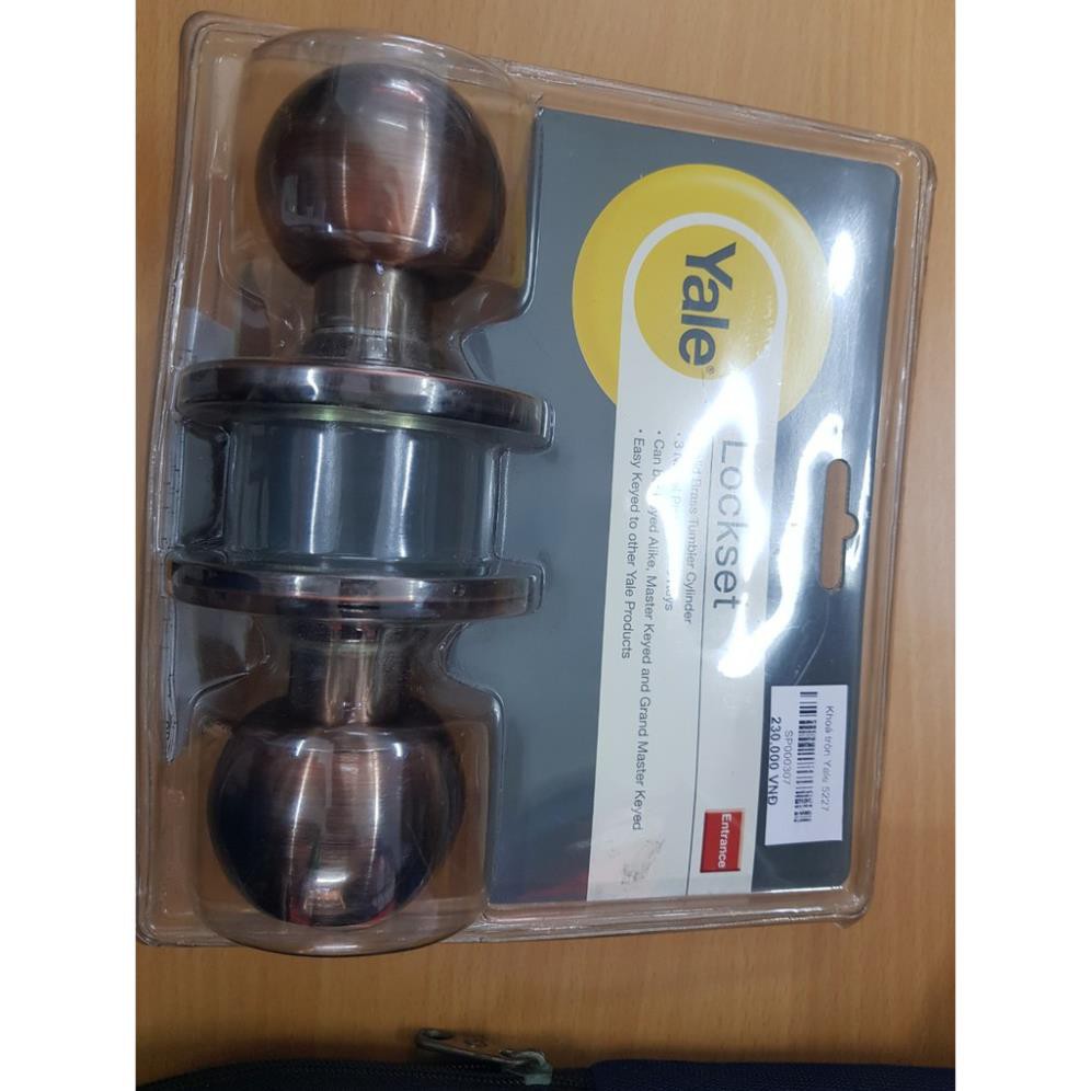 [HCM]Khóa tròn Yale 5227