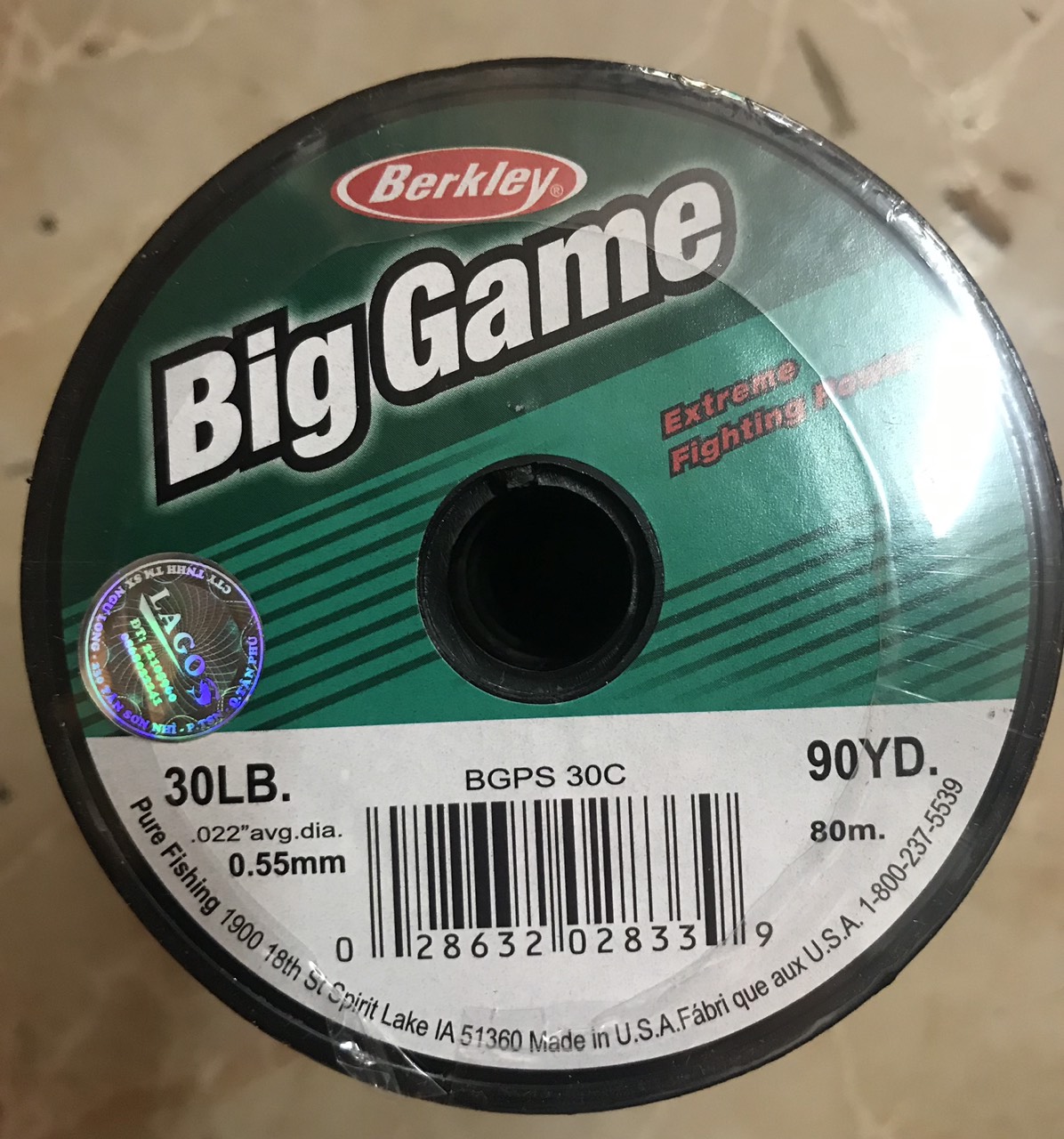 Cuộn Dây Câu Cá Berkley Big Game Chính Hãng