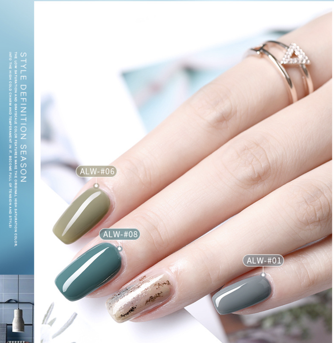 Sơn Gel AS Chai Đỏ Mã ALW 15ml