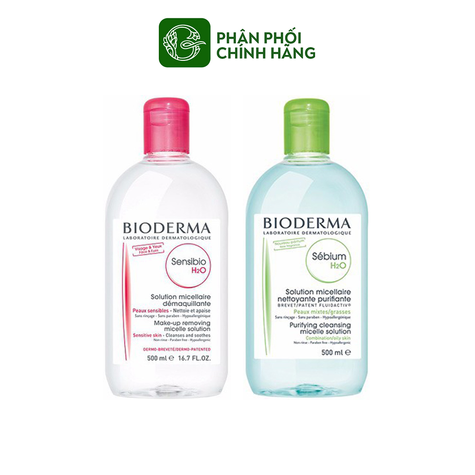 Nước Tẩy Trang Bioderma Solution Micellaire 500ml