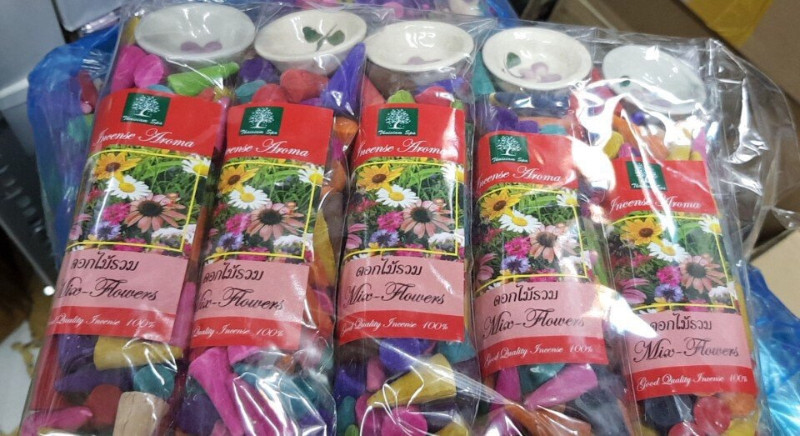 Combo 100 nụ trầm hương mix mùi Thái Lan