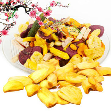 100g trái cây thập cẩm sấy ngon rẻ