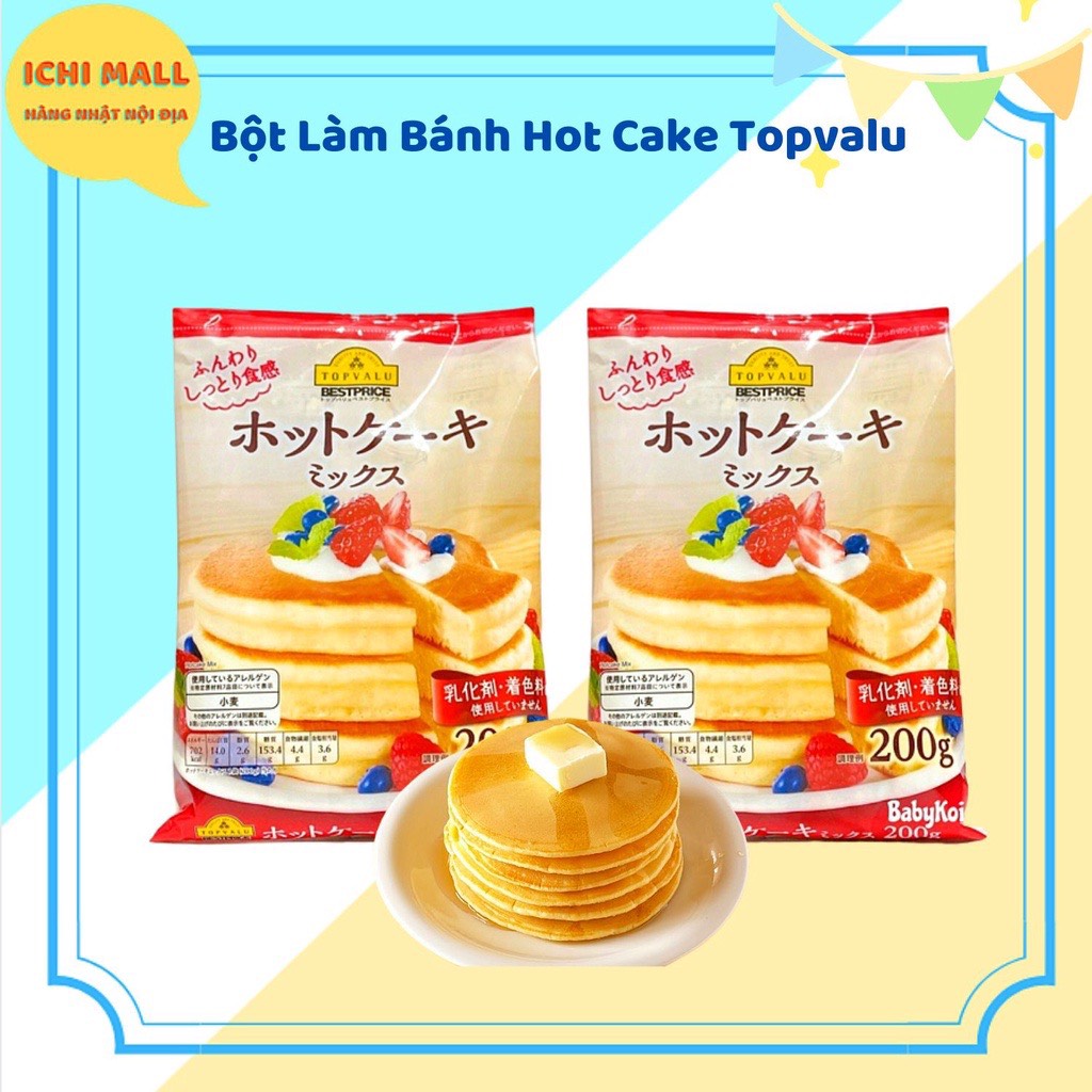 Bột Làm Bánh Hot Cake Topvalu 200g (DATE: 2023)