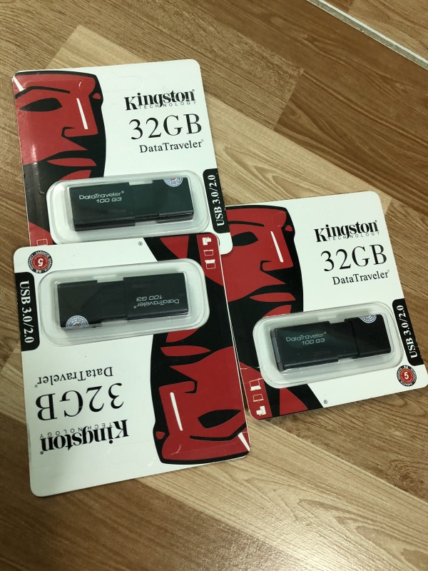 Bảng giá USB 3.0 32GB Kingston DT100G3 tốc độ upto 100MB/s Phong Vũ