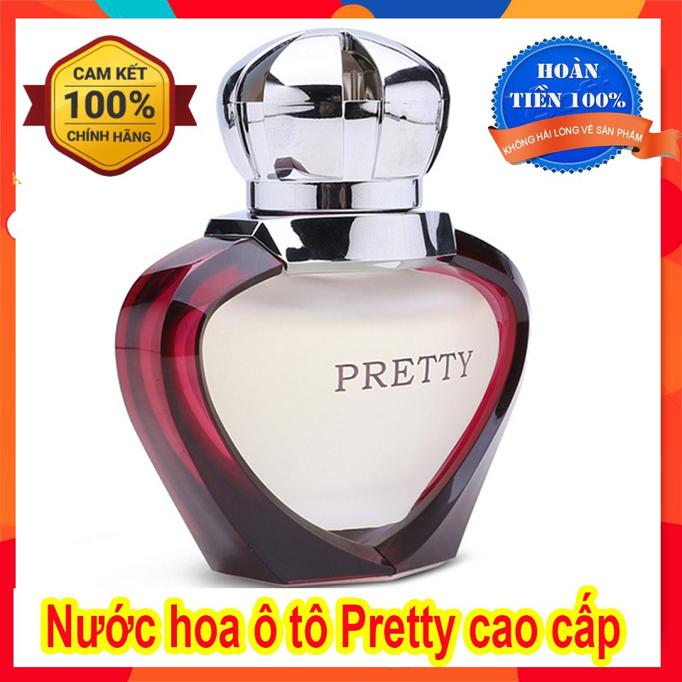 Nước Hoa Taplo ô tô PRETTY cao cấp chính hãng 32ml, hương thơm nhẹ nhàng