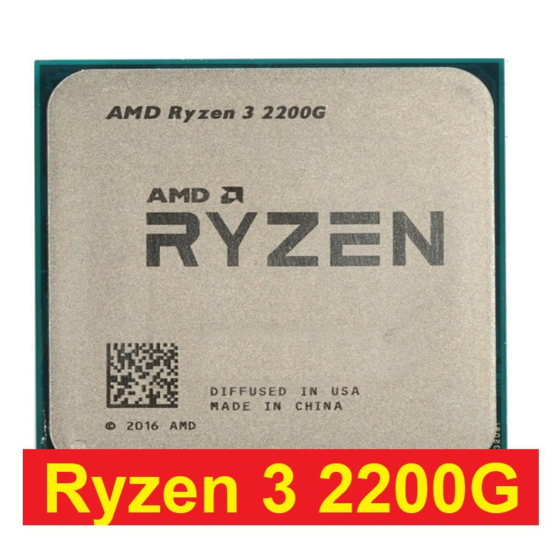 CPU AMD Ryzen 3 2200g  3,5ghz/8 MB cache 4 nhân 4 luồng